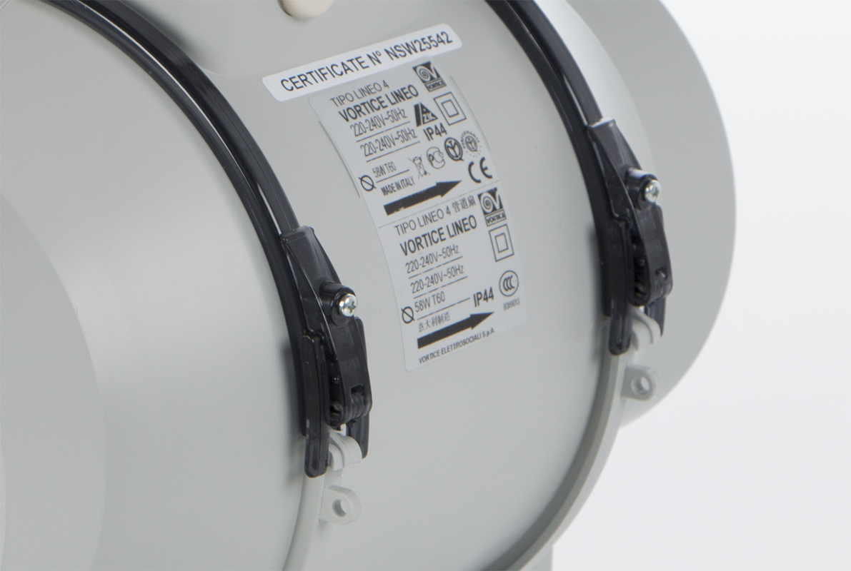 Vortice Lineo 100 T V0 Commercial Ventilation Mixed Flow